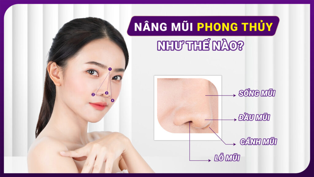 nâng mũi phong thủy
