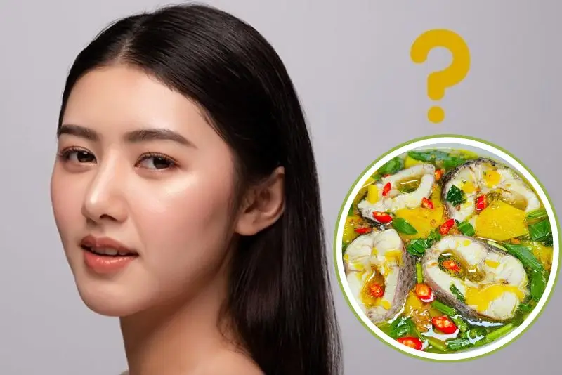 Sau nâng mũi ăn cá được không ?